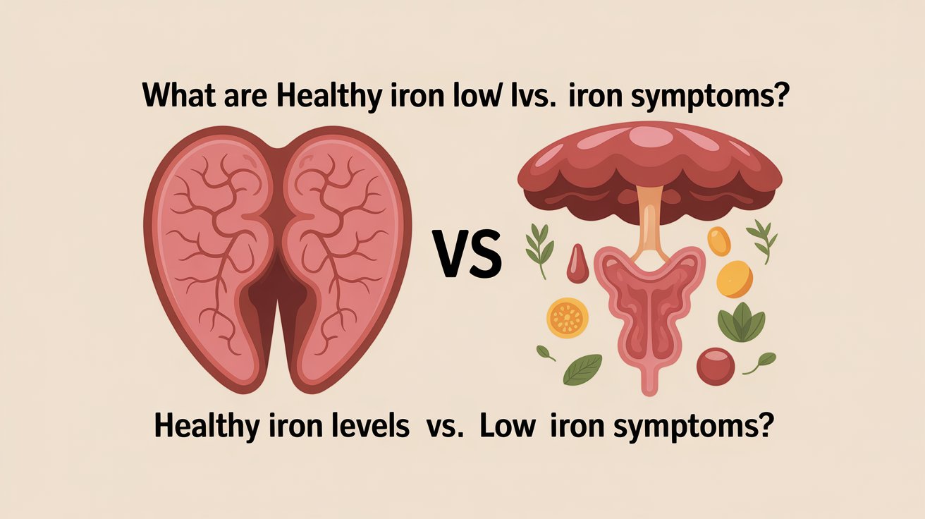 low iron symptoms